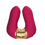 Вібратор для клітора Shunga Aiko Raspberry, гнучкі кінчики - мініатюра 1