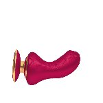 Вібратор для точки G Shunga Sanya Raspberry, гнучкий стовбур - мініатюра 1