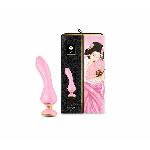Вібратор для точки G Shunga Sanya Light Pink, гнучкий стовбур - мініатюра 7