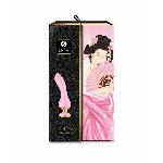 Вібратор для точки G Shunga Sanya Light Pink, гнучкий стовбур - мініатюра 8
