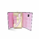 Вібромасажер Shunga Zoa Light Pink, двосторонній - мініатюра 8