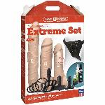 Набір для страпона Doc Johnson Vac-U-Lock Dual Density Extreme Set, діаметр: 7,72 см, 2×6,99 см - мініатюра 5