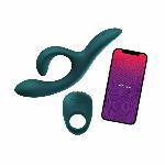 Подарунковий набір для пар We-Vibe Date Night Set: вібратор-кролик Nova 2, ерекційне кільце Pivot - мініатюра 2