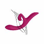 Смарт вібратор-кролик We-Vibe Nova Fuchsia, ергономічний, регульований кут нахилу стовбура - мініатюра 12