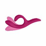 Смарт вібратор-кролик We-Vibe Nova Fuchsia, ергономічний, регульований кут нахилу стовбура - мініатюра 2