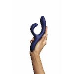 Смарт вібратор-кролик We-Vibe Nova Midnight Blue, ергономічний, регульований кут нахилу стовбура - мініатюра 11