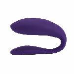 Недорогий вібратор для пар We-Vibe Unite Purple, однокнопковий пульт ДК - мініатюра 3