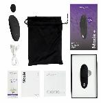 Смарт-вібратор у трусики We-Vibe Moxie+ Satin Black, оновлений пульт ДК - мініатюра 2