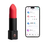 Вібратор-помада Lovense Exomoon, працює через застосунок - мініатюра 1