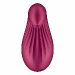 Вібратор Satisfyer Dipping Delight Berry, 2 мотори, гнучкий кінчик - мініатюра 5