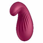 Вібратор Satisfyer Dipping Delight Berry, 2 мотори, гнучкий кінчик - мініатюра 2