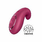 Вібратор Satisfyer Dipping Delight Berry, 2 мотори, гнучкий кінчик - мініатюра 1