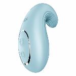 Вібратор Satisfyer Dipping Delight Light Blue, 2 мотори, гнучкий кінчик - мініатюра 6