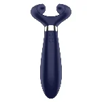 Вібратор для пар Satisfyer Endless Fun Blue, три мотори, багатофункціональний - мініатюра 1