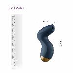 Вакуумний кліторальний стимулятор Svakom Pulse Pure Navy Blue, 5 режимів, 5 інтенсивностей у кожному - мініатюра 2