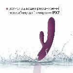 Вібратор-кролик Svakom Avery Lilac зі стовбуром, що рухається, рух вперед-назад - мініатюра 4