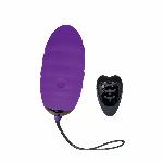 Віброяйце Adrien Lastic Ocean Breeze 2.0 Purple, пульт ДК, дуже потужний мотор, 10 віброрежимів - мініатюра 2