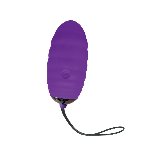 Віброяйце Adrien Lastic Ocean Breeze 2.0 Purple, пульт ДК, дуже потужний мотор, 10 віброрежимів - мініатюра 1