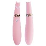 Вакуумний стимулятор з вібрацією CuteVibe Foxy Pink - мініатюра 3