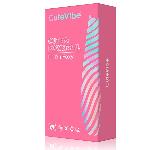 Вакуумний стимулятор з вібрацією CuteVibe Foxy Pink - мініатюра 4