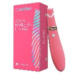 Вакуумний стимулятор з вібрацією CuteVibe Foxy Sakura - мініатюра 4
