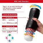 Автоматичний мастурбатор Tenga VACUUM GYRO ROLLER SET, ротація та вакуум, сумісний з Tenga Cup - мініатюра 5