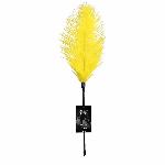 Лоскітка зі страусиним пером Art of Sex – Feather Tickler, жовта - мініатюра 2