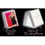 Сатиновий комплект для сну з мереживом Obsessive 828-CHE-1 chemise & thong L/XL, чорний, сорочка - мініатюра 8