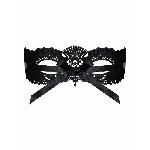 Мереживна маска Obsessive A700 mask, єдиний розмір, чорна - мініатюра 3