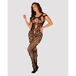Бодістокінг Obsessive Bodystocking G322 S/M/L, фантасмагорично-силуетний крій - мініатюра 3