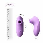 Вакуумний стимулятор Svakom Pulse Lite Neo Lavender, керується зі смартфона - мініатюра 3