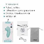 Вакуумний стимулятор Svakom Pulse Lite Neo Seafoam Blue, керується зі смартфона - мініатюра 7