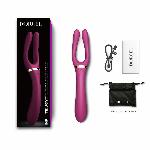 Вібратор-стимулятор Dorcel INFINITE JOY PLUM, багатофункціональний, унісекс - мініатюра 6