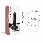 Надувний фалоімітатор Strap-On-Me INFLATABLE DILDO PLUG - NOIR, кулька всередині, діаметр до 6 см - мініатюра 3