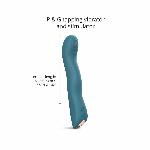 Вібратор Love To Love SWAP - TEAL ME, з пульсівною перлиною для точки G, 3 мотори, гнеться - мініатюра 2