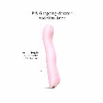 Вібратор Love To Love SWAP - BABY PINK, з пульсівною перлиною для точки G, 3 мотори, гнеться - мініатюра 2