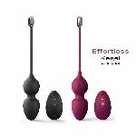 Вагінальні кульки Dorcel LOVE BALLS PLUM, вібрації та рухи внутрішньої кульки, пульт ДК - мініатюра 7