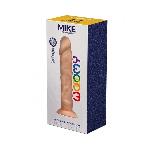 Силіконовий фалоімітатор Wooomy Mike, термореактивний, з присоскою, довжина 19,7 см, діаметр 4,2 см - мініатюра 2
