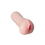 Мастурбатор-вагіна Wooomy Jeeez Masturbator Vagina, м’які відкриті губи, 11,6х5,4 см - мініатюра 1