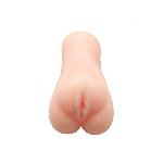 Мастурбатор-вагіна Wooomy Squeeezy Masturbator Vagina, м’які відкриті губи, 13,2х5,4 см - мініатюра 2