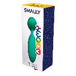 Мінівібромасажер Wooomy Smally Mini Wand Turquoise - мініатюра 3