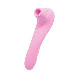 Вакуумний стимулятор з вібрацією Wooomy Smoooch Pink Clitoral Suction & Vibration, 10х2 режимів - мініатюра 1