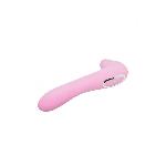 Вакуумний стимулятор з вібрацією Wooomy Smoooch Pink Clitoral Suction & Vibration, 10х2 режимів - мініатюра 3