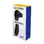 Вакуумний стимулятор з вібрацією Wooomy Smoooch Black Clitoral Suction & Vibration - мініатюра 4