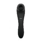 Вакуумний стимулятор з вібрацією Wooomy Smoooch Black Clitoral Suction & Vibration - мініатюра 2