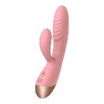 Вібратор-кролик Wooomy Elali Pink Rabbit Vibrator - мініатюра 1