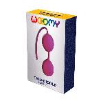 Вагінальні кульки Wooomy Taradiddle Kegel Ball, діаметр 3,5 см, маса 54 г - мініатюра 3