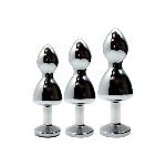 Металева анальна пробка Wooomy Lollypop Double Ball Metal Plug Red S, діам. 2,8 см, довжина 8,5 см - мініатюра 4