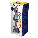 Металева анальна пробка Wooomy Lollypop Double Ball Metal Plug L, діаметр 3,5 см, довжина 10,5 см - мініатюра 3