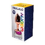 Металева анальна пробка Wooomy Tralalo Rose Gold Metal Plug Magenta M, діаметр 3,4 см, довжина 8 см - мініатюра 2